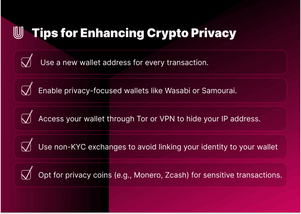 advanced bitcoin privacy techniques