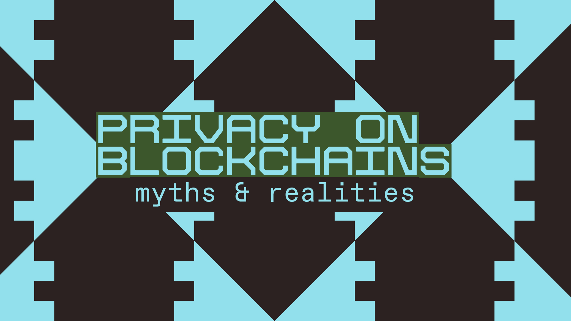 privacy myths surrounding blockchain
