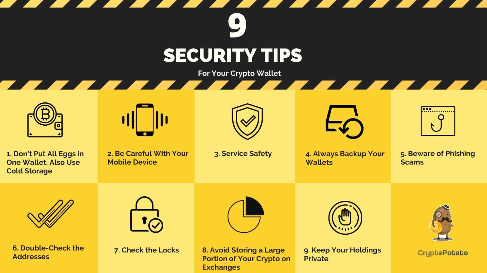 secure steps to store altcoins safely